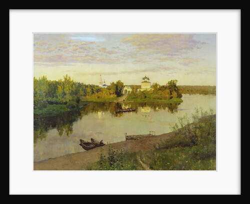 The Evening Bell Tolls, 1892 by Isaak Ilyich Levitan