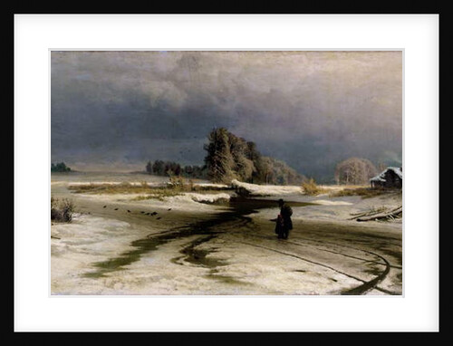 The Thaw, 1871 by Fedor Aleksandrovich Vasiliev