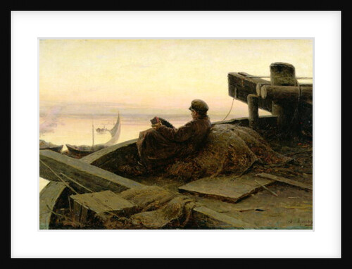On The River Volga, 1889 by Abram Efimovich Arkhipov