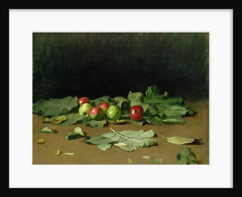 Still Life of Apples and Leaves, 1879 by Ilya Efimovich Repin