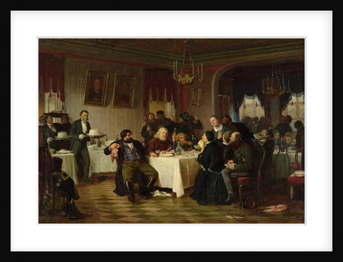 The Restaurant by Firs Sergeevich Zhuravlev