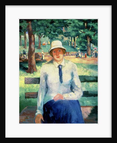 Girl Without Work, 1918-19 by Kazimir Severinovich Malevich
