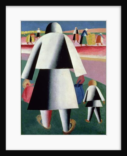 To the Harvest, Martha and Vanka, 1928 by Kazimir Severinovich Malevich