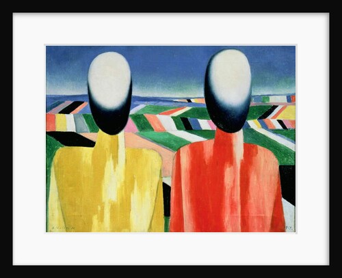 Two Peasants by Kazimir Severinovich Malevich