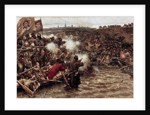 Yermak's Conquest of Siberia in 1582, 1895 by Vasilij Ivanovic Surikov