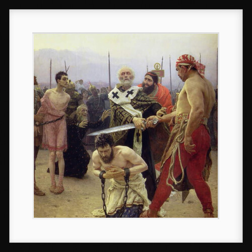 St. Nicholas Delivers Three Unjustly Condemned Men from Death, 1888 by Ilya Efimovich Repin