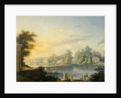 View of the Bol'shaya Neva and the Stroganov Dacha, 1804 by Semen Fedorovich Shchedrin