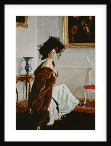 Portrait of Princess Olga Konstantinovna Orlova 1911 by Valentin Aleksandrovich Serov