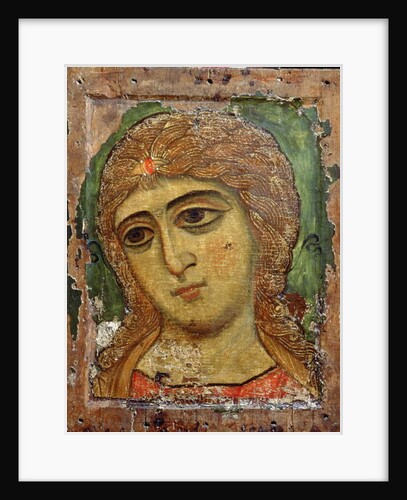 Archangel Gabriel Russian icon, 12th century by School Russian
