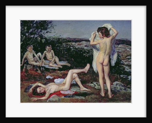 Four Naked Boys, study for 'The Appearance of Christ before the People', 1840-50 by Aleksandr Andreevich Ivanov