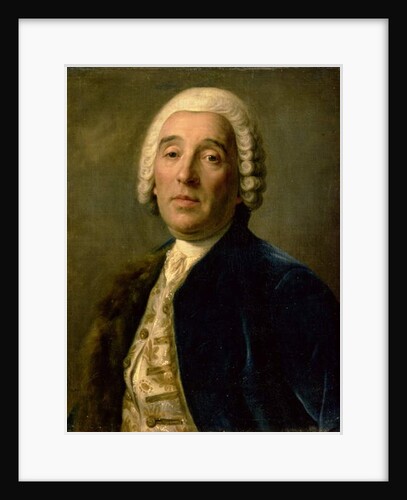 Portrait of the architect Bartolomeo Francesco Rastrelli by Pietro Antonio Rotari