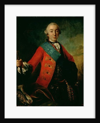 Portrait of Petr Fedorovich 1758 by Fedor Stepanovich Rokotov