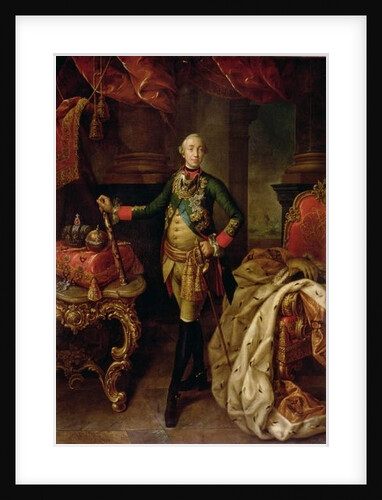 Portrait of Tsar Peter III 1762 by Alexei Petrovich Antropov