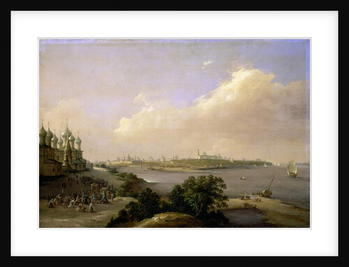 View of Yaroslavl, Russia, 1860 by Nikanor Grigor'evich Chernetsov
