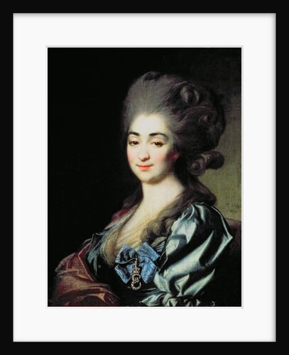 Portrait of Princess Praskovia Nikolayevna Repnina 1781 by Dmitri Grigor'evich Levitsky