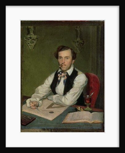 Portrait of an Architect by Pavel Andreevich Fedotov