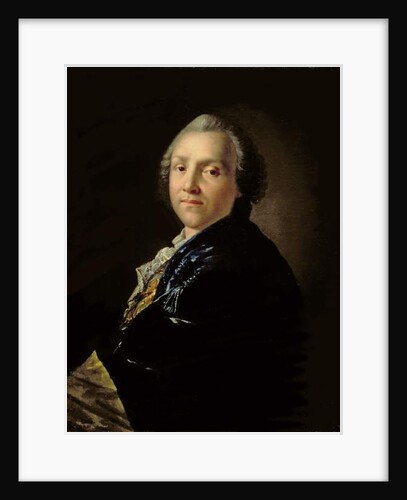 Portrait of Aleksandr Petrovich Sumarokov 1760 by Anton Pavlovich Losenko