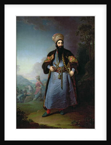 Portrait of Murtaza-Kuli-Khan brother of Aga-Mahommed, the Persian Shah, 1796 by Vladimir Lukich Borovikovsky