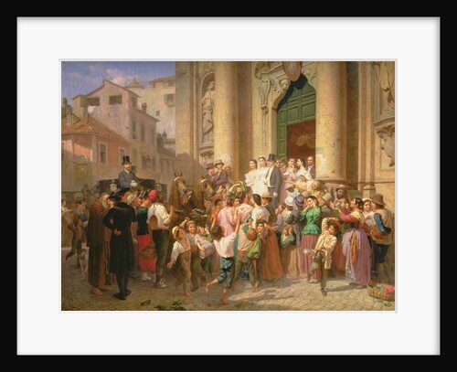 The Misalliance, 1866 by Akim Egorovich Karneev