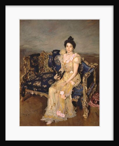 Portrait of Sofia Mikhailovna Botkina, 1899 by Valentin Aleksandrovich Serov