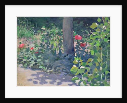 Study of Poppies in the Garden, 1894 by Viktor Elpidiforovich Borisov-Musatov