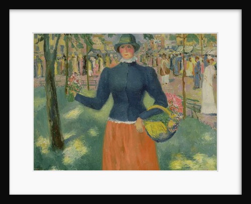 Study of a Flower Seller, 1903 by Kazimir Severinovich Malevich