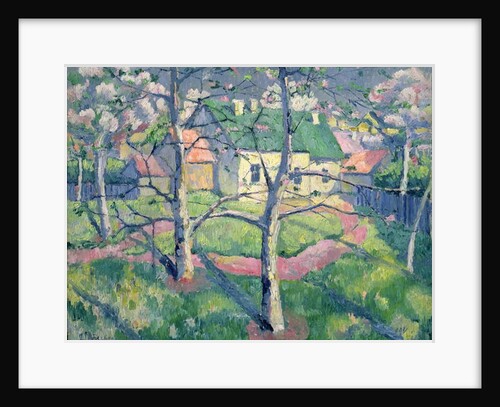 Apple Trees in Bloom, 1904 by Kazimir Severinovich Malevich
