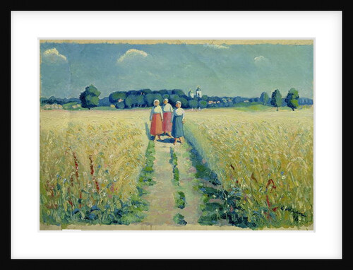 Three Women on a Road, 1900 by Kazimir Severinovich Malevich