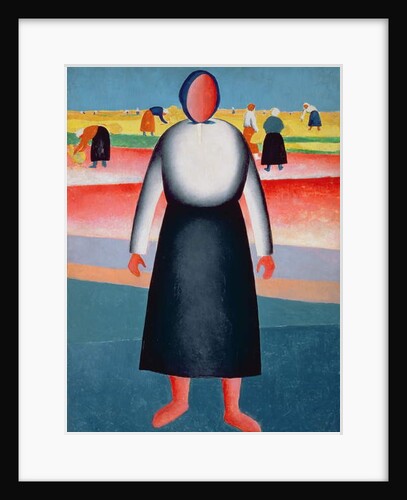 The Harvest, study for a painting, 1928-32 by Kazimir Severinovich Malevich