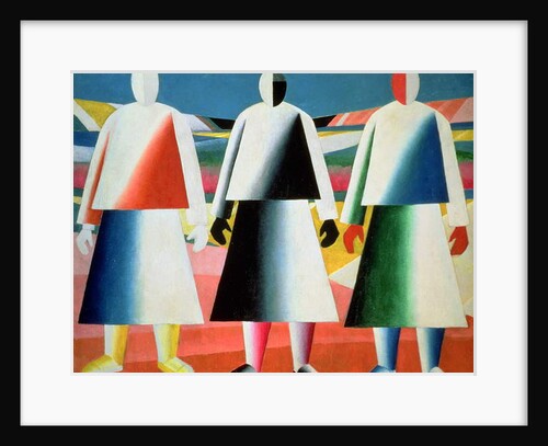 Young Girls in a Field, 1928-32 by Kazimir Severinovich Malevich