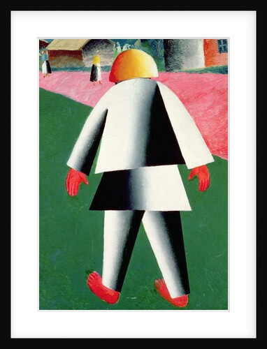The 'Cabby' or Droshky Driver by Kazimir Severinovich Malevich