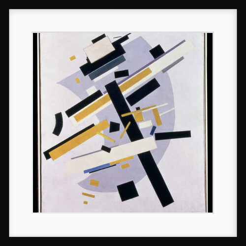 Supremus No. 58 Dynamic Composition in Yellow and Black, 1916 by Kazimir Severinovich Malevich