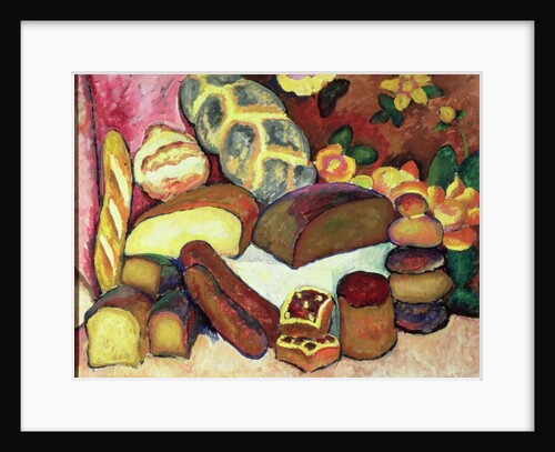 Still Life with Loaves of Bread by Ilya Ivanovich Mashkov