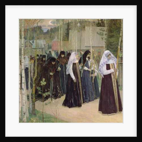 The Taking of the Veil, 1898 by Mikhail Vasilievich Nesterov