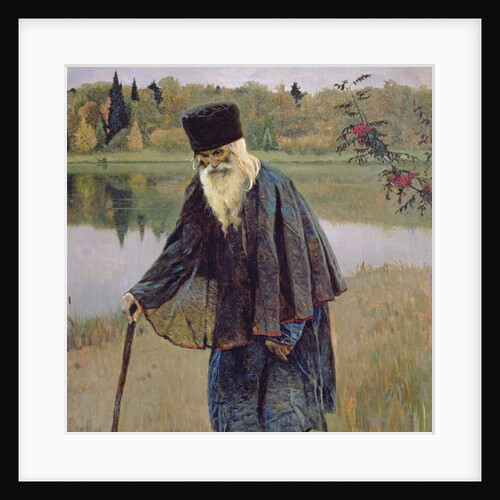 The Hermit, 1888 by Mikhail Vasilievich Nesterov