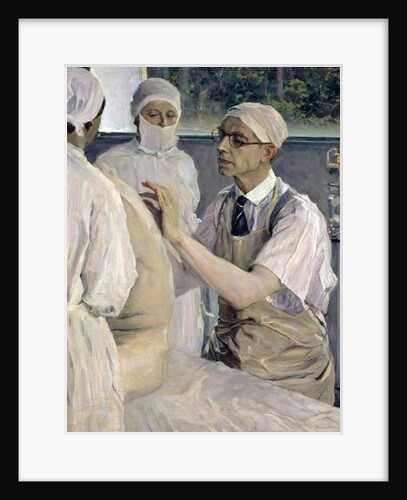 Portrait of the Surgeon Sergei Sergeevich Yudin 1933 by Mikhail Vasilievich Nesterov