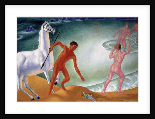 The Thirsty Warrior, 1915 by Kuzma Sergeevich Petrov-Vodkin