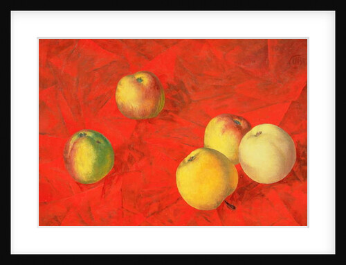 Apples, 1917 by Kuzma Sergeevich Petrov-Vodkin