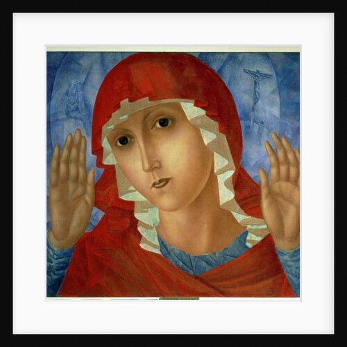 The Mother of God: 'The Tenderness of Cruel Hearts', 1914-15 by Kuzma Sergeevich Petrov-Vodkin
