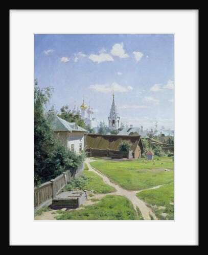 The Moscow Courtyard, 1902 by Vasilij Dmitrievich Polenov