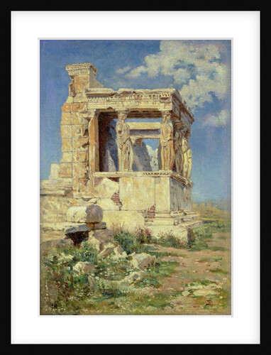 Portico with Caryatids, 1882 by Vasilij Dmitrievich Polenov