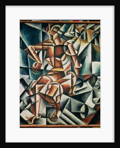 Man + Air + Space, 1915 by Lyubov Sergeevna Popova