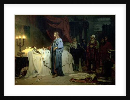 The Raising of Jairus's Daughter, 1871 by Ilya Efimovich Repin
