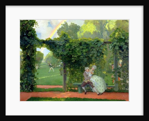 The Ridiculed Kiss, 1908 by Konstantin Andreevic Somov