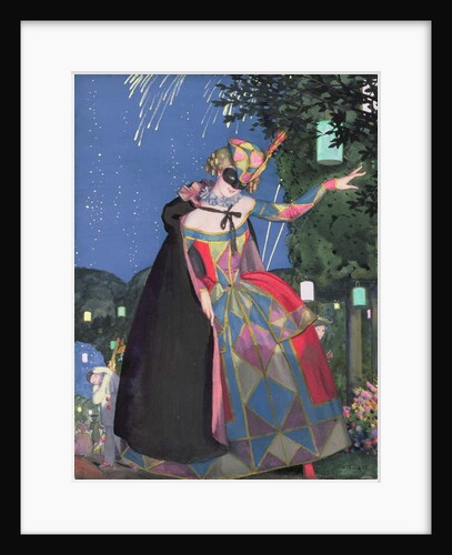 The Little Tongue of Columbine, 1913 by Konstantin Andreevic Somov