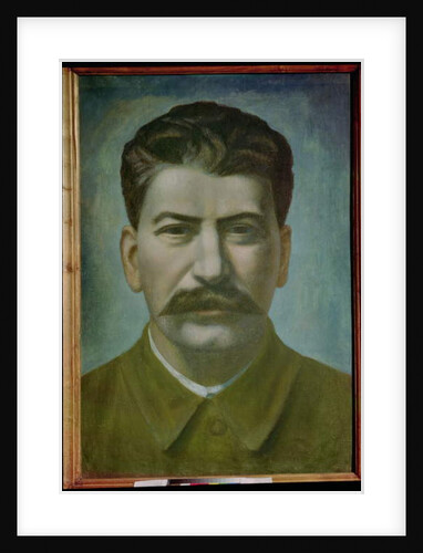 Portrait of Joseph Stalin 1936 by Pavel Nikolaevich Filonov