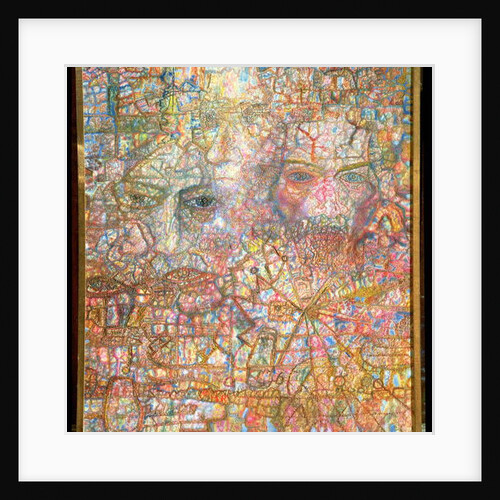 Faces, 1940 by Pavel Nikolaevich Filonov