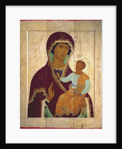 Madonna and Child Hodigitria, Russian icon, 1502 by (and workshop) Dionysius