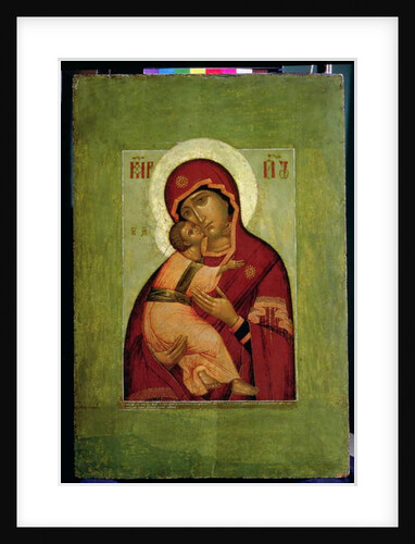The Vladimir Madonna of Humility, Russian icon by Simon Ushakov