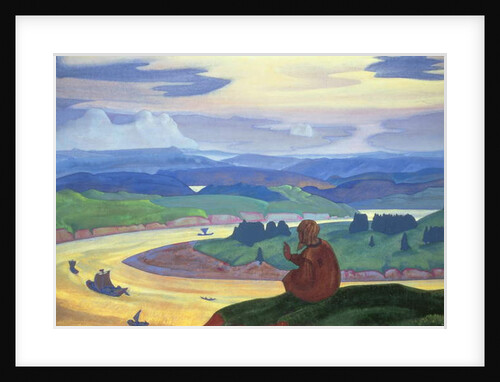 St. Prokopius, 1914 by Nicholas Roerich